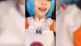 Sexy Snapchat Cosplay Teen Girl Teasing Videos